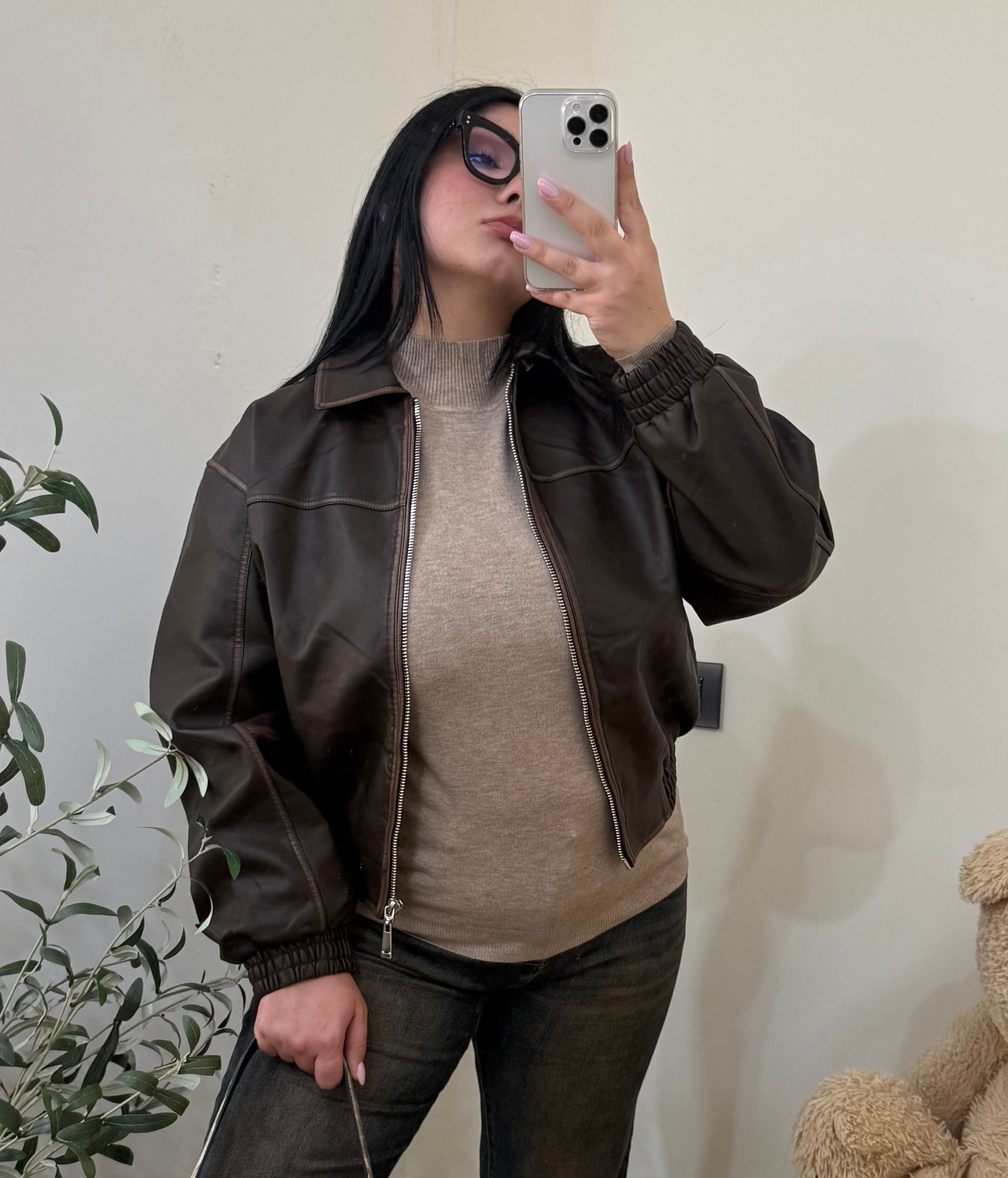 Giacca Ecopelle Deny